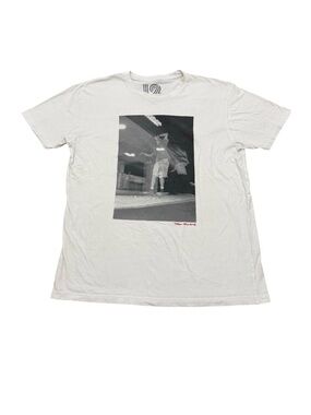 Tobin Yelland “Club Midnite” Photo Graphic T-Shirt White Y2K